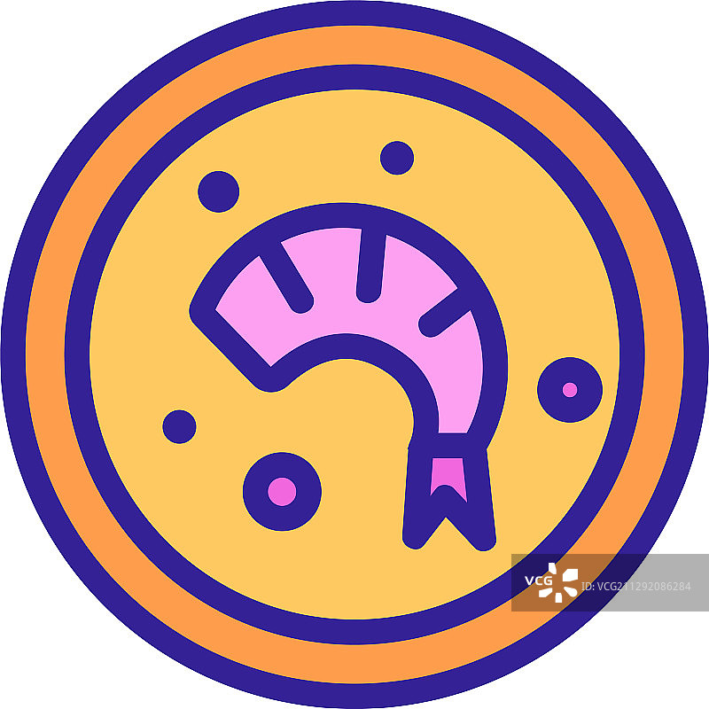 鱼汤图标轮廓符号图片素材