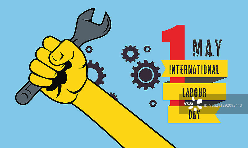 国际劳动节快乐背景图片素材