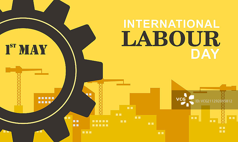 国际劳动节快乐背景图片素材