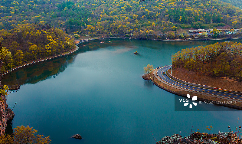 湖光山色图片素材
