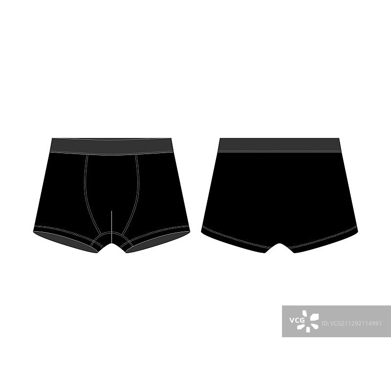 男童黑色短裤内衣图片素材