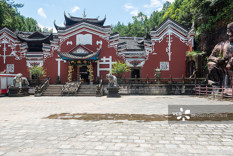 湖北恩施州土司城旅游景区图片素材