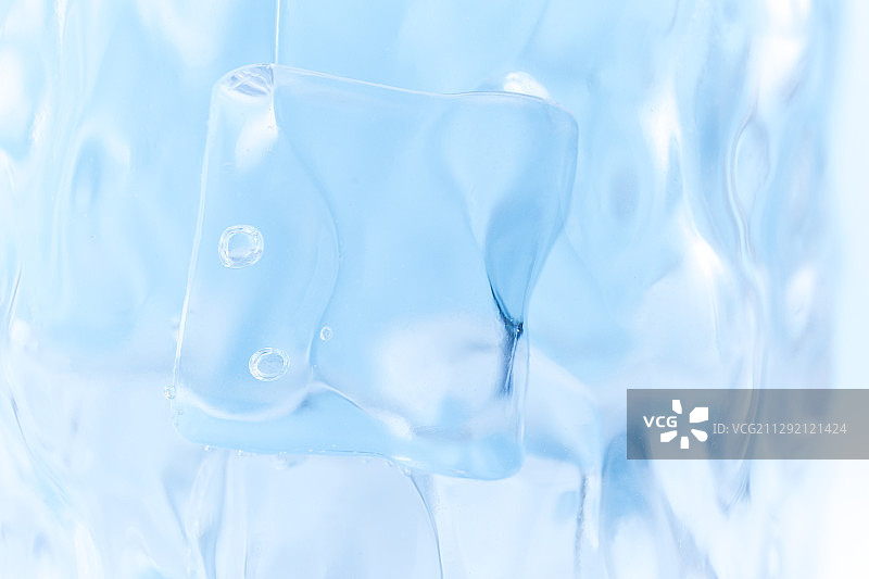 夏日冰爽淡蓝色水波背景图片素材