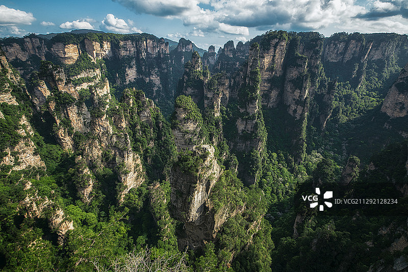张家界森林公园袁家界图片素材