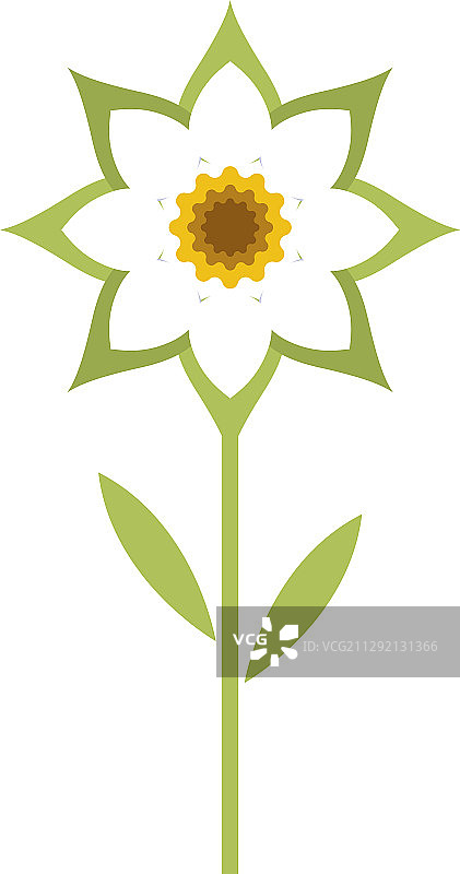 雪绒花标志图片素材