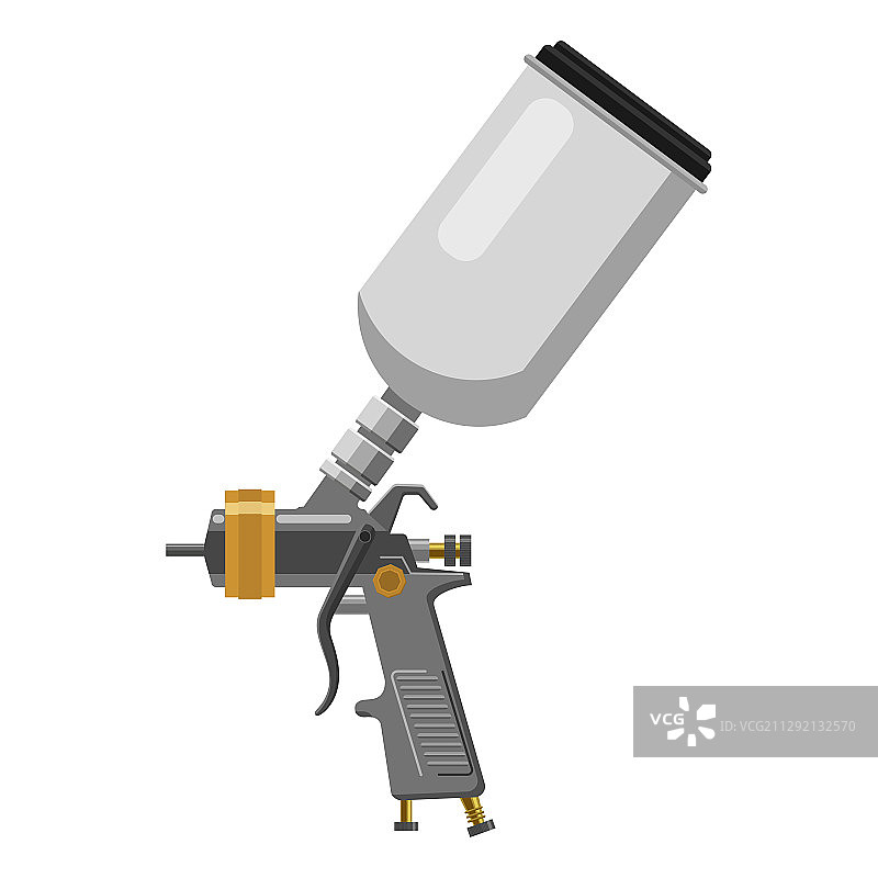 专业喷漆枪气刷工具图片素材
