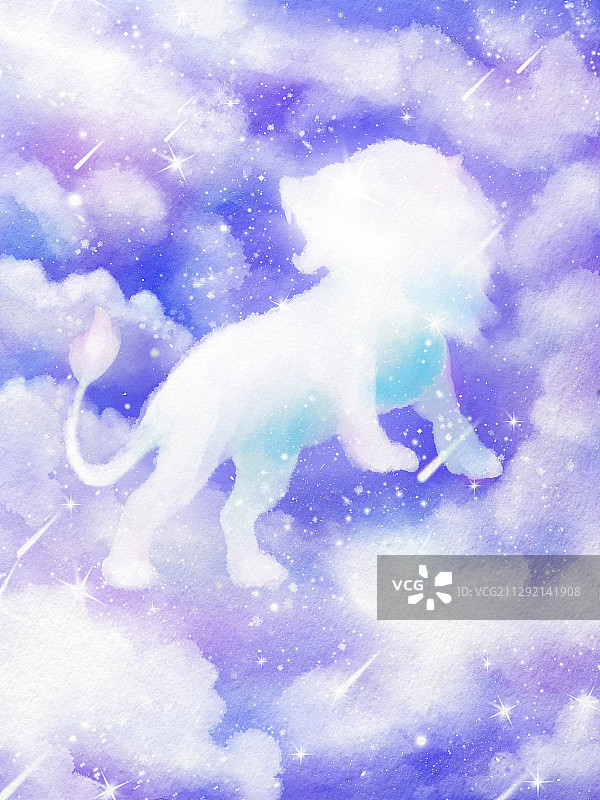 十二星座狮子座图片素材