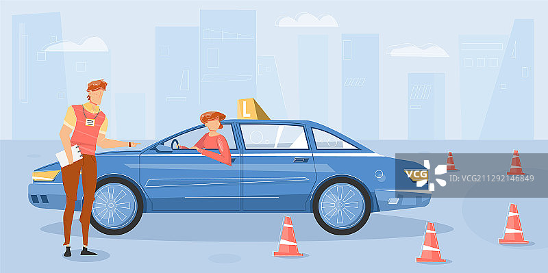 驾驶学校背景图片素材