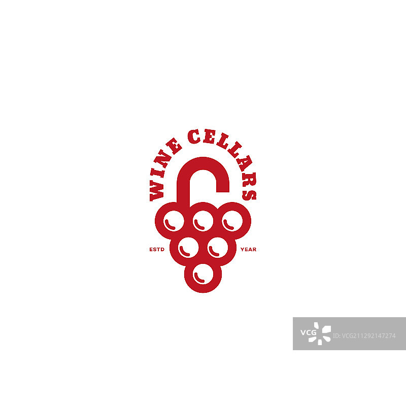 酒窖Logo图片素材