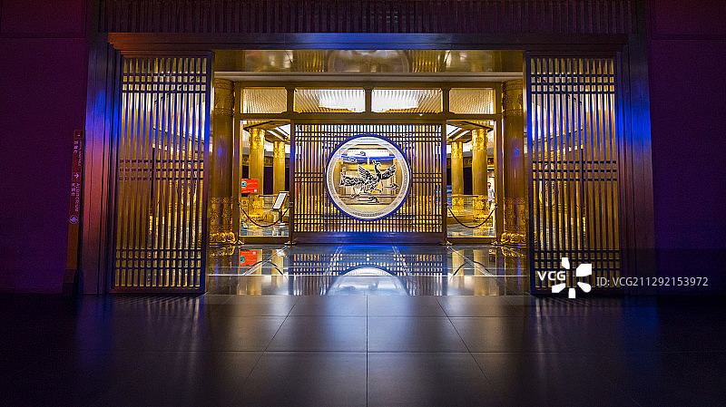 金色屏风图片素材