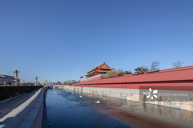 中国北京市：天安门图片素材