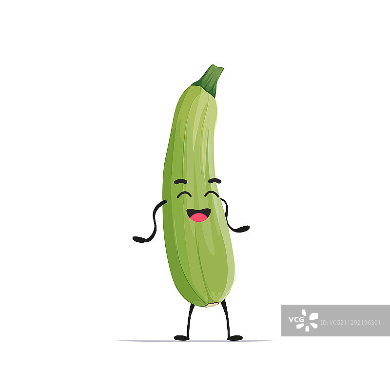 可爱的南瓜人物卡通吉祥物蔬菜图片素材