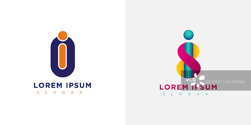 字母I logo图片素材