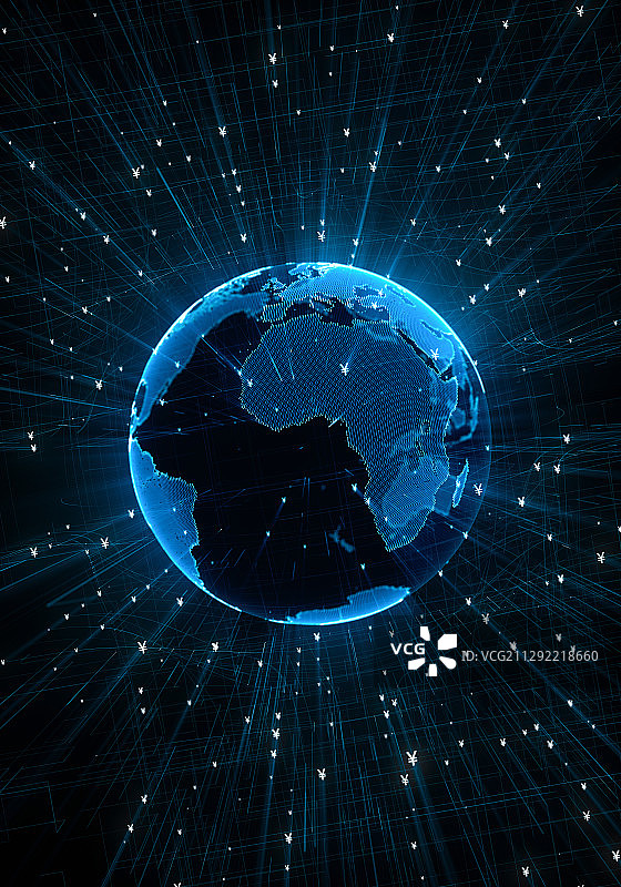 网上银行概念3D创意图图片素材