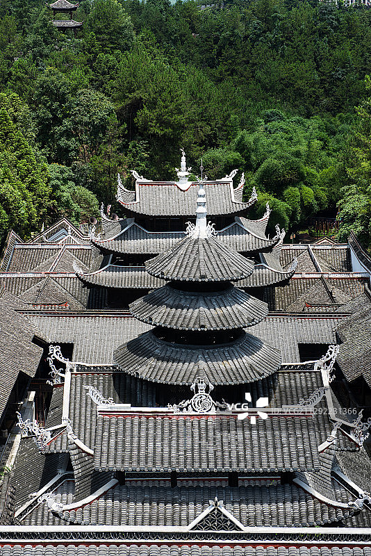 湖北恩施州土司城图片素材