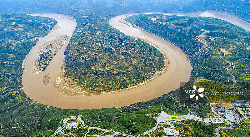 黄河乾坤湾图片素材