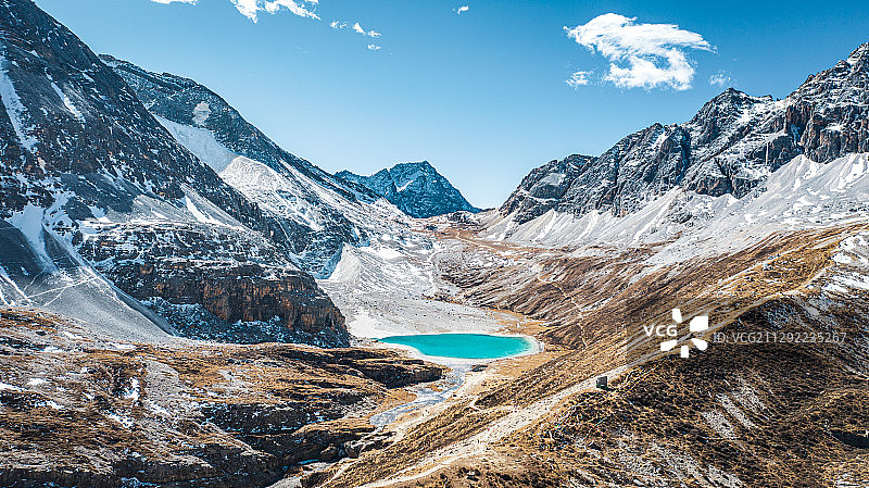 藏地·牛奶海图片素材