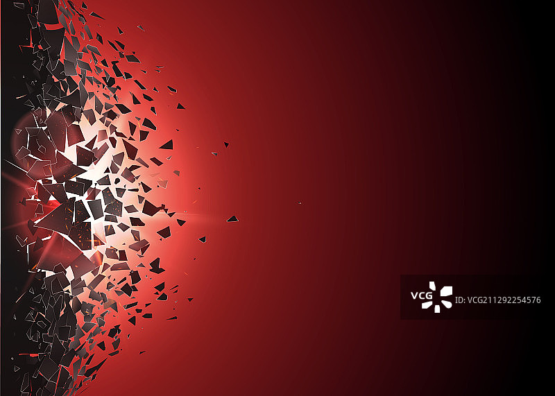 抽象云碎片图片素材