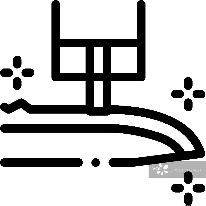 磨刀图标轮廓图片素材