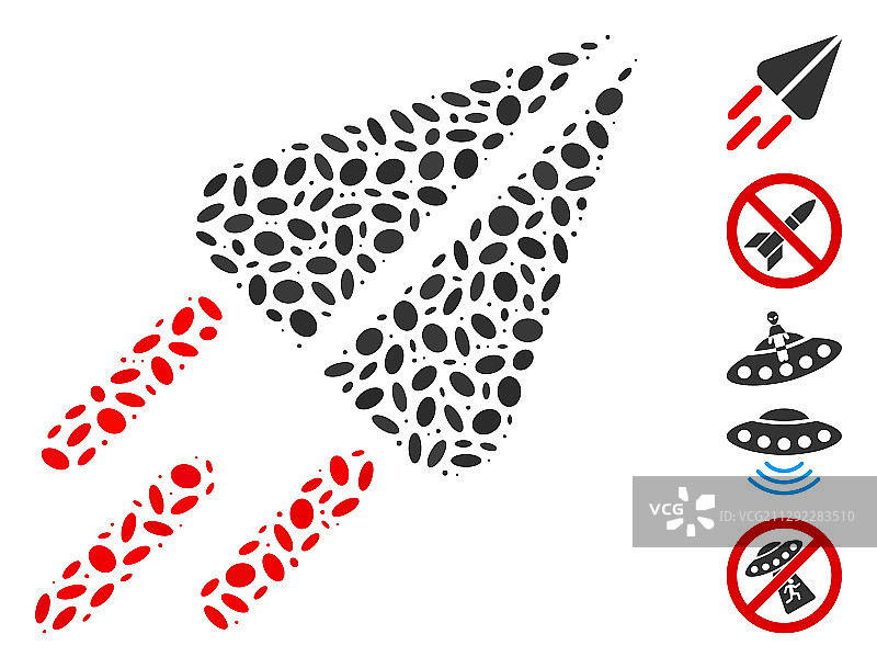 点状拼贴吨货币飞行图片素材