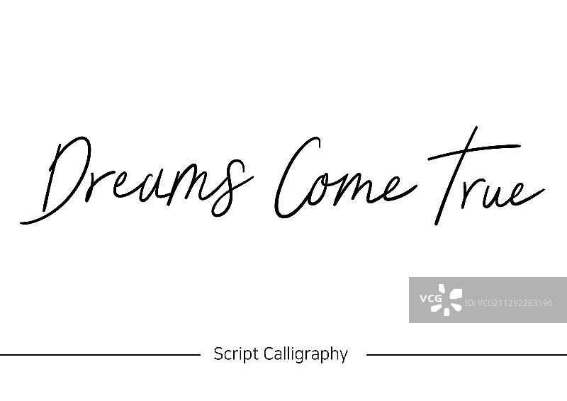 手写，书法，字母表，梦想图片素材