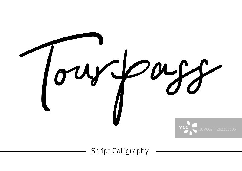 手写书法字母旅行图片素材