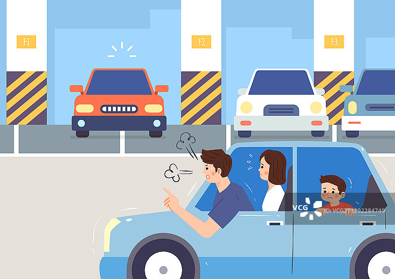 公寓社区停车问题图片素材