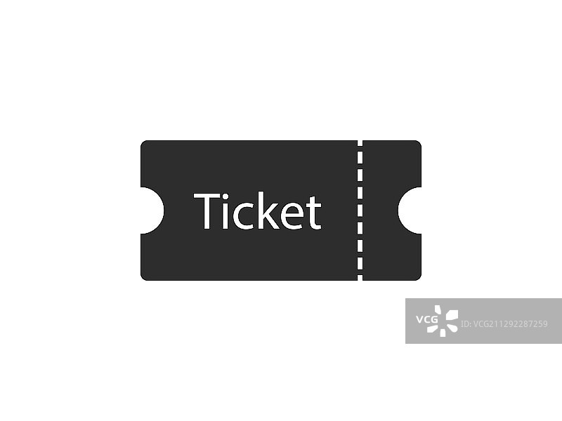 电商票务图标（扁平风格）图片素材