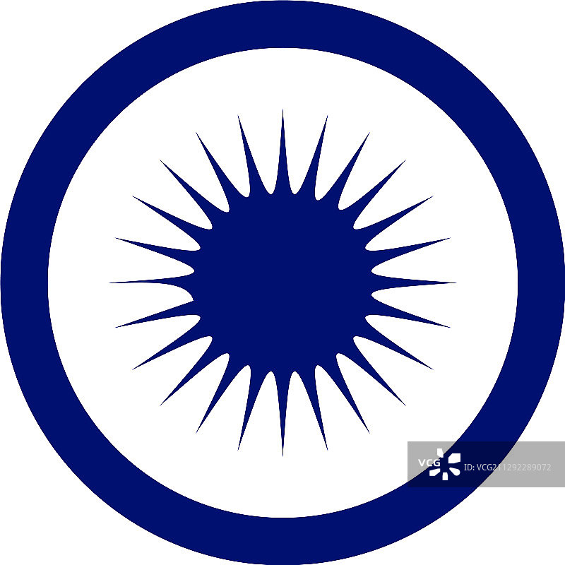 病毒Logo设计模板：危险细菌图标图片素材