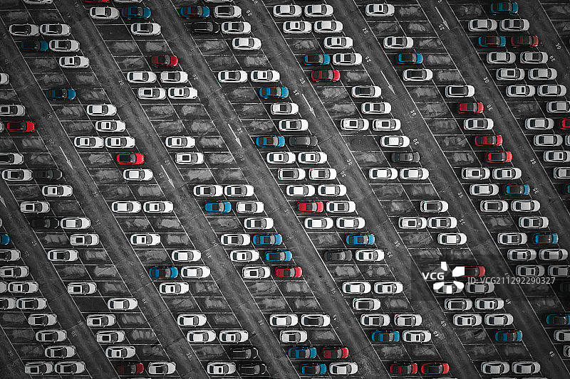 巨型停车场图片素材