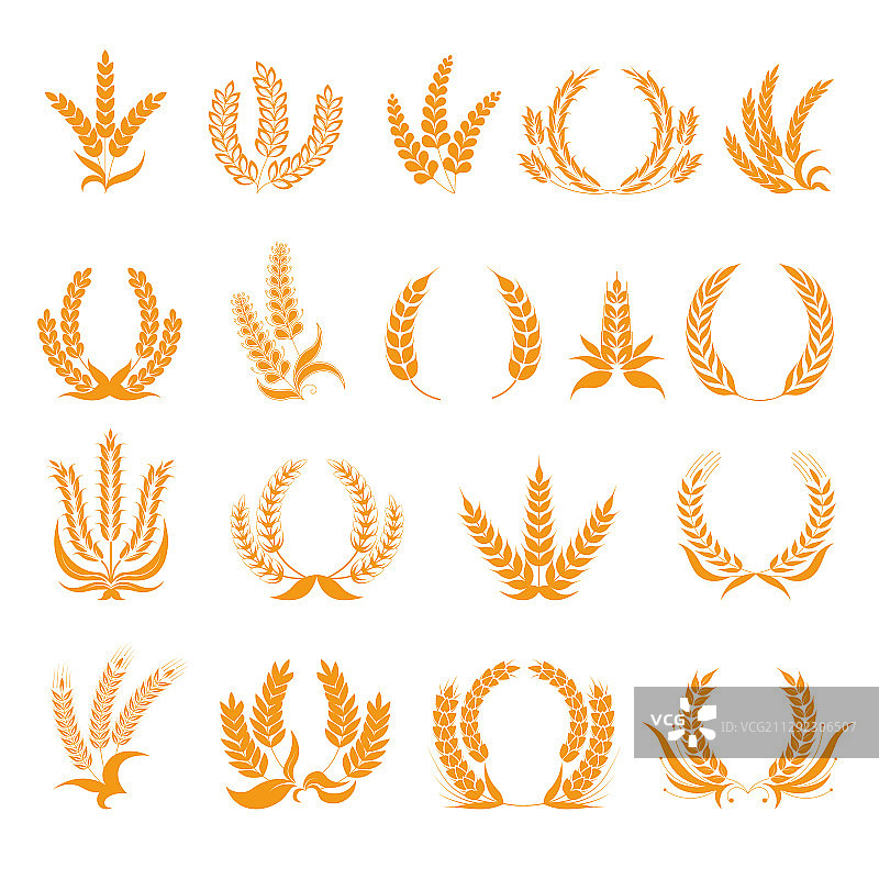 面包或烘焙产品标志装饰图片素材