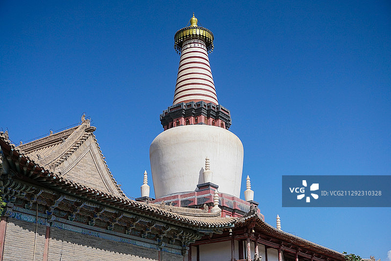 张掖大佛寺图片素材