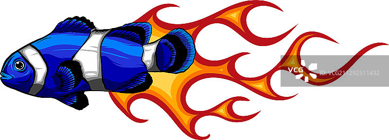 小丑鱼设计艺术图片素材