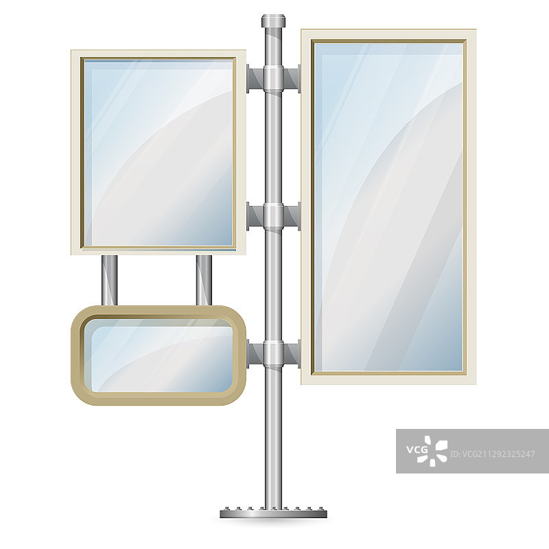 户外灯箱模型图片素材