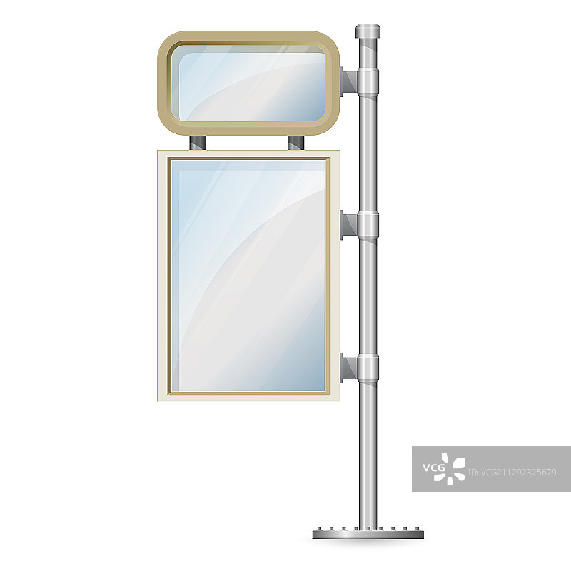 户外灯箱模型图片素材