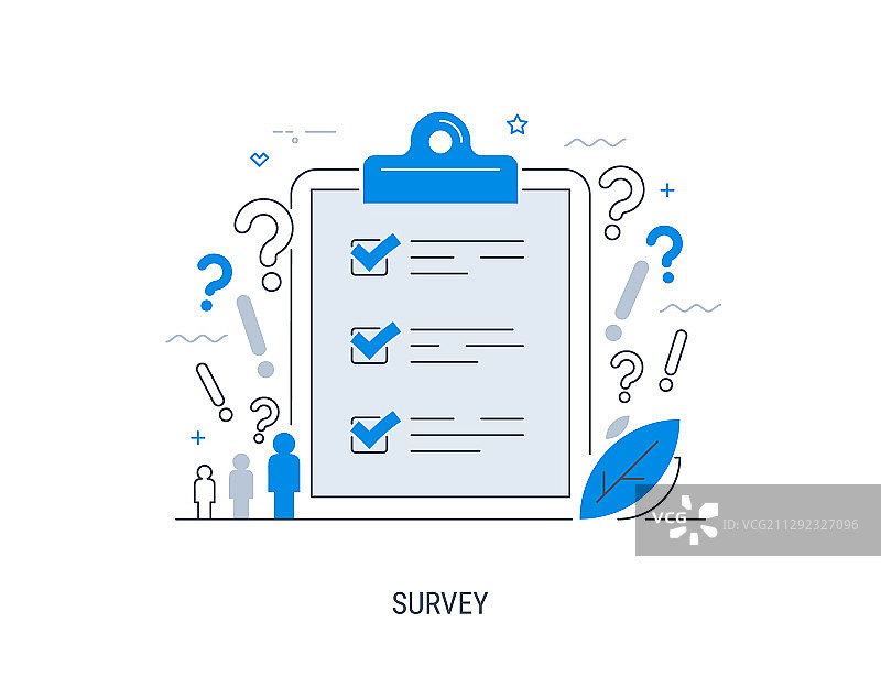 扁平风格品质检测概念图片素材