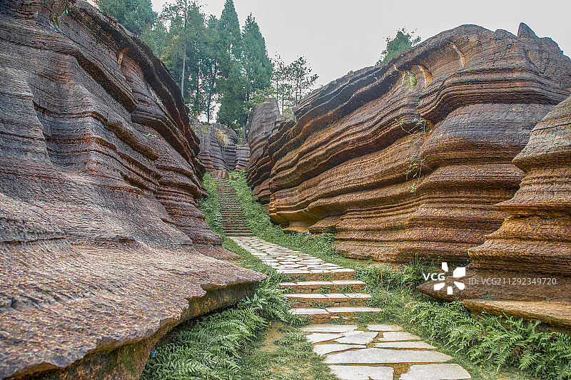 世界地质公园 红石林图片素材