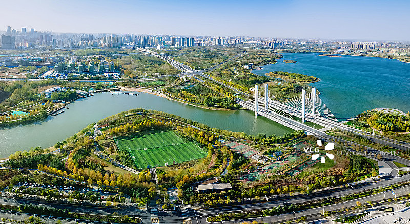 郑州北龙湖图片素材