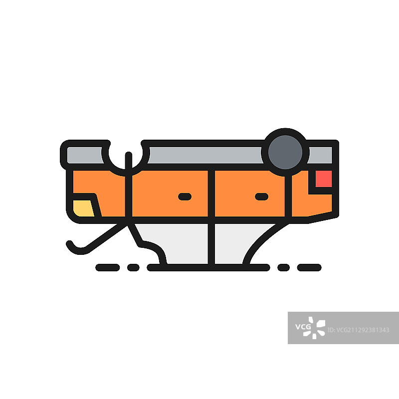 汽车翻车后图片素材