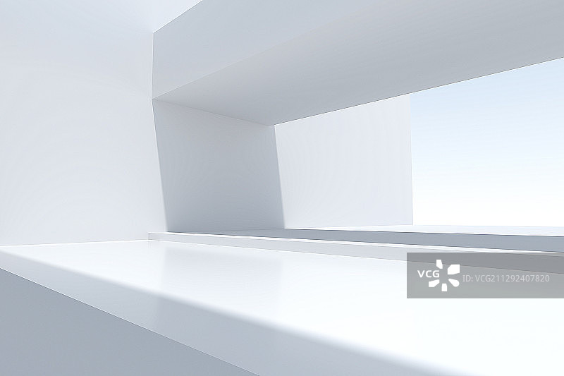 3D简洁空间背景图片素材