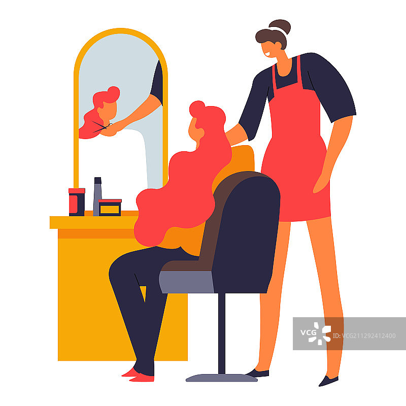 美容院或美发工作室图片素材