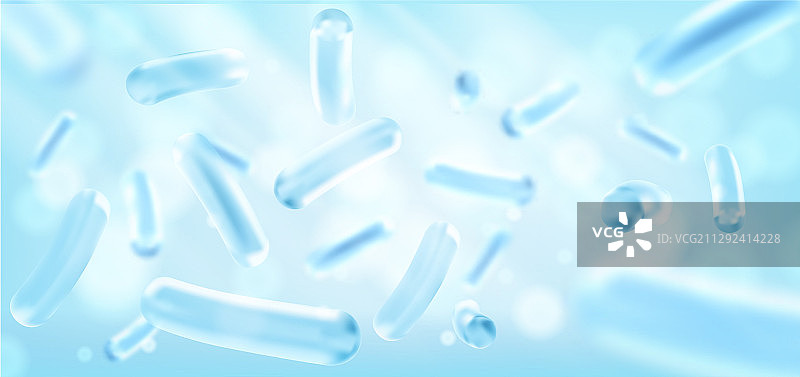 益生菌细菌生物学图片素材