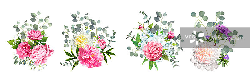 精美花束图案图片素材