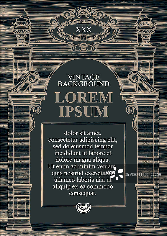 手绘证书或文凭背景图片素材