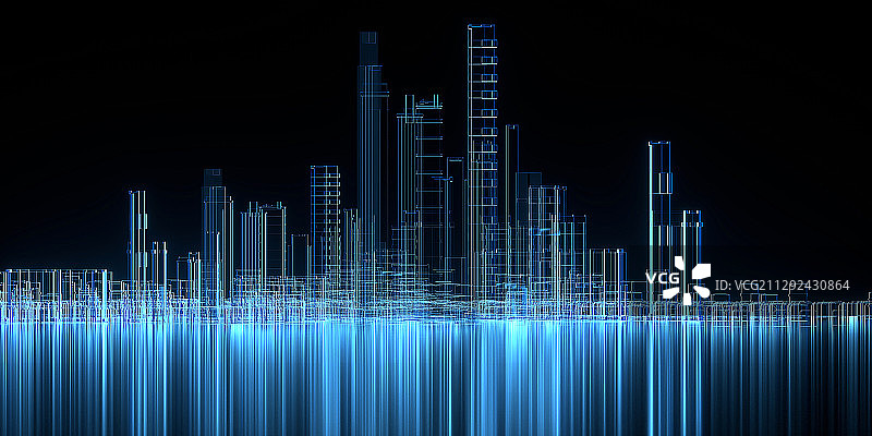 3D都市建筑图片素材