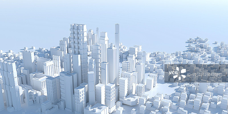 3D都市建筑图片素材