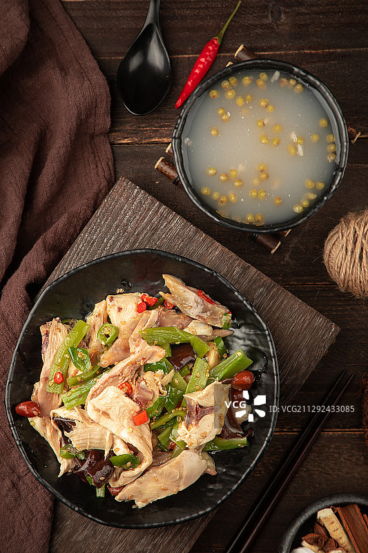 白斩鸡图片素材