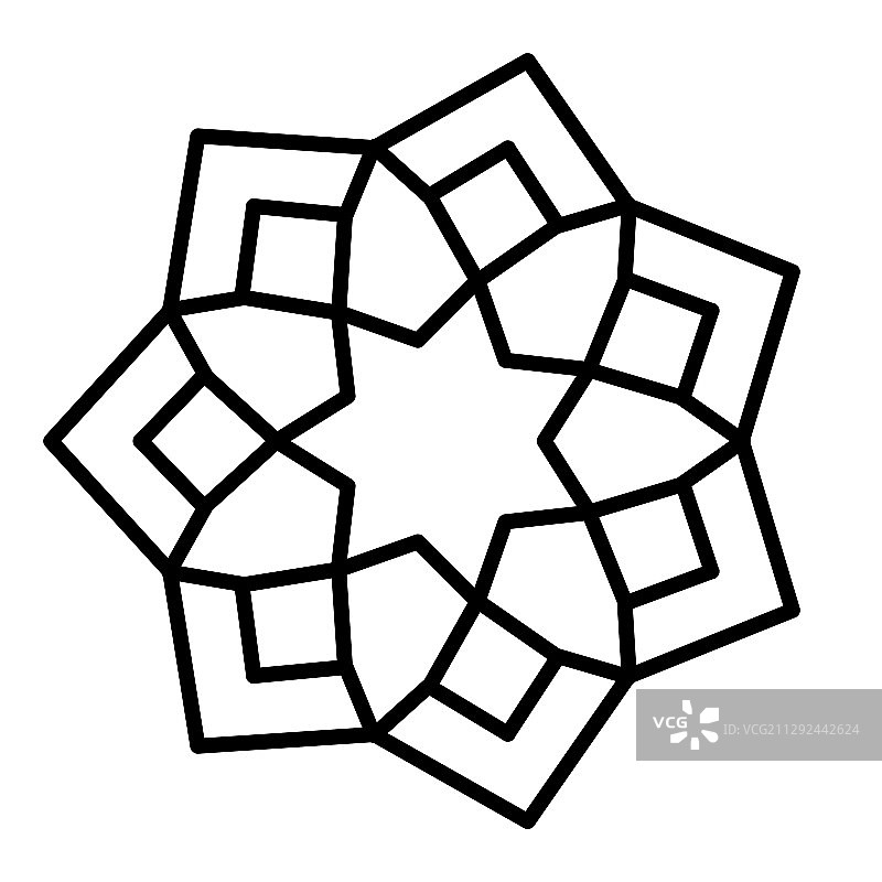 简约设计曼陀罗图片素材