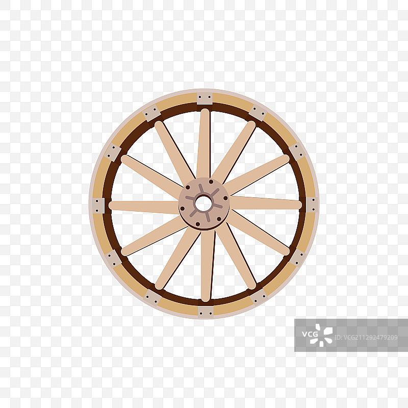 马车木轮图片素材