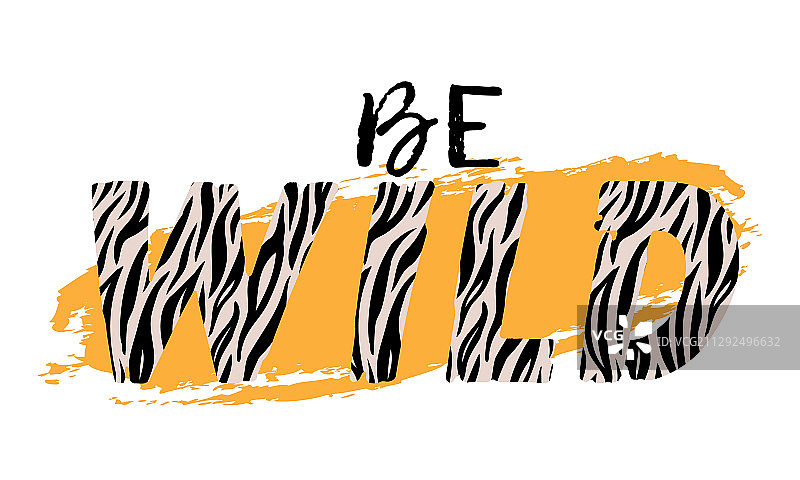 斑马纹T恤图片素材